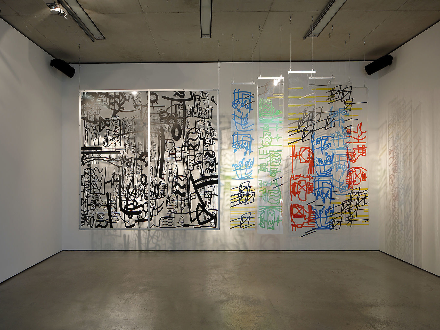 Teasing Chaos. David Tudor, Ausstellungsansicht, Museum der Moderne Salzburg, 2021 © Museum der Moderne Salzburg, Foto: Rainer Iglar